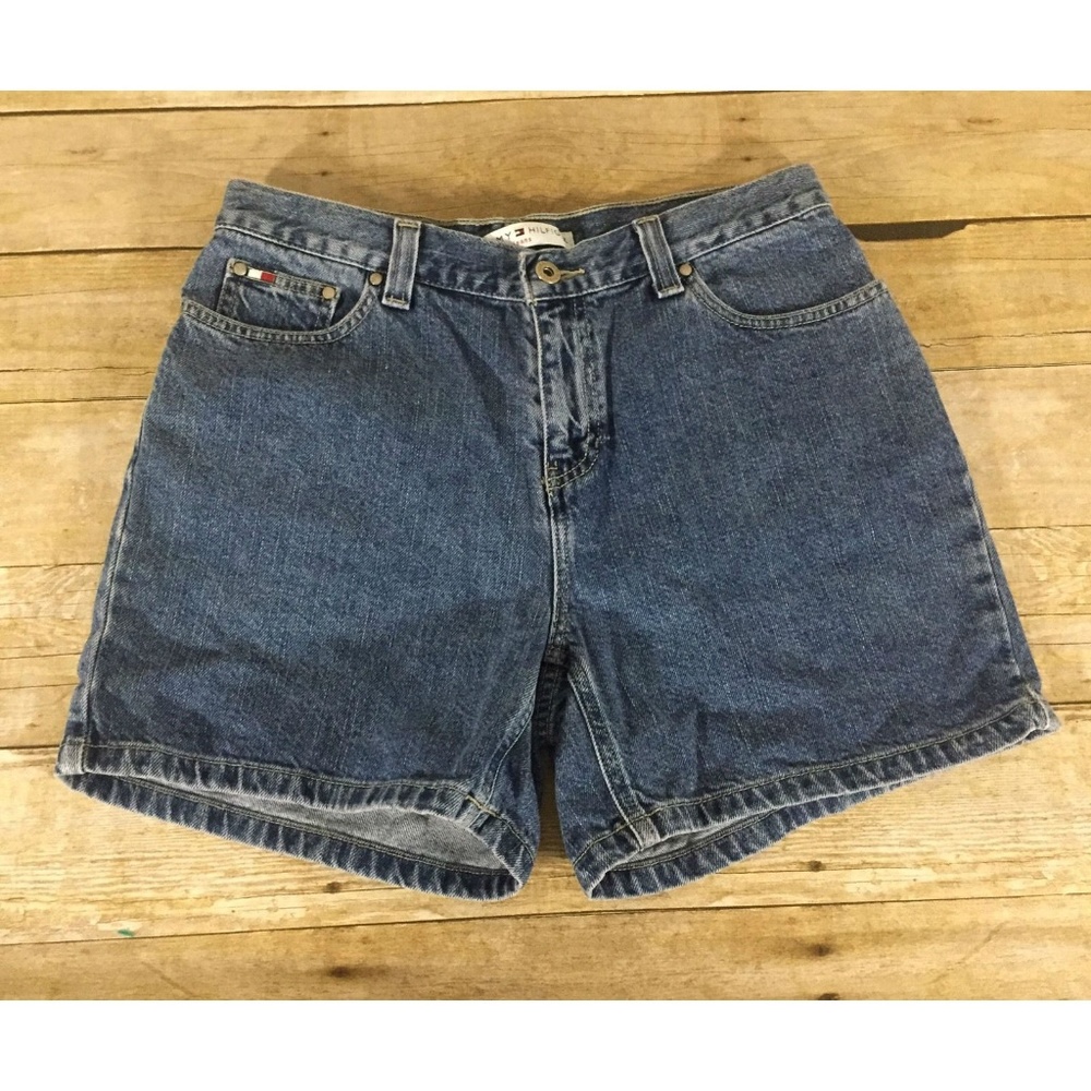 Tommy Hilfiger Womens Denim Jean Shorts Size 6